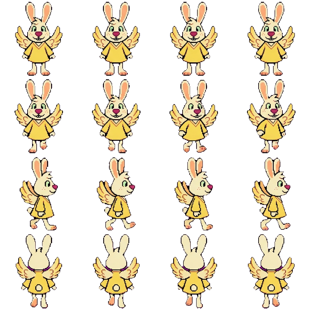 Angel Gabby movement sprite
