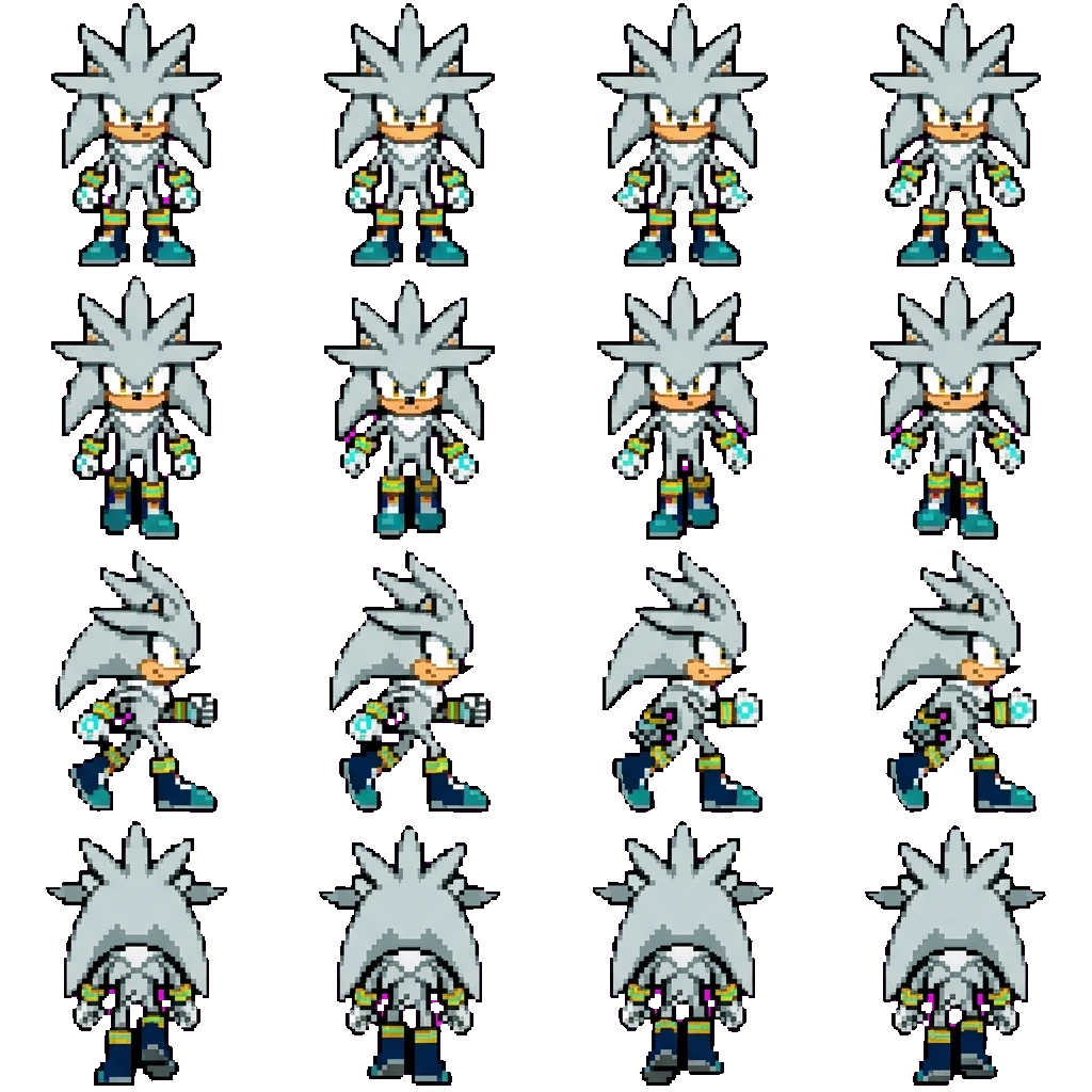 Silver movement sprite