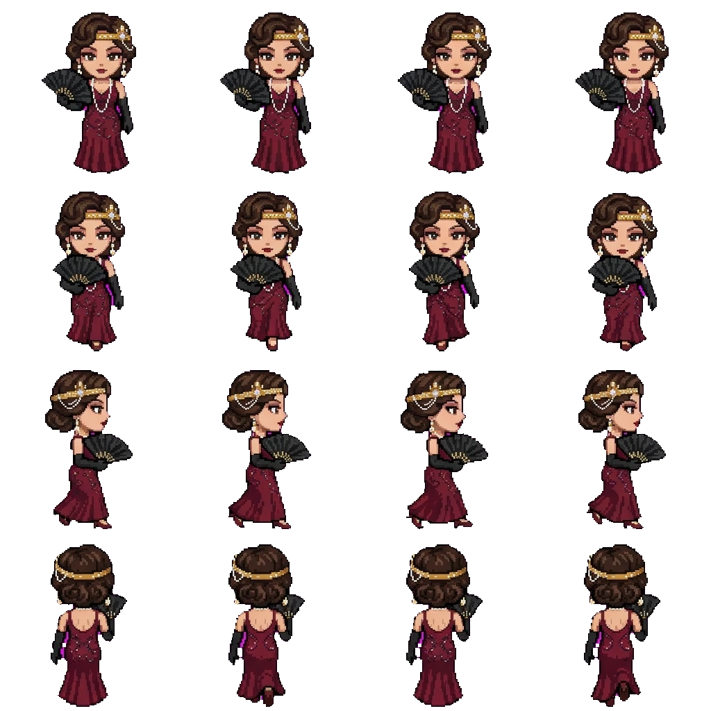 Miranda movement sprite