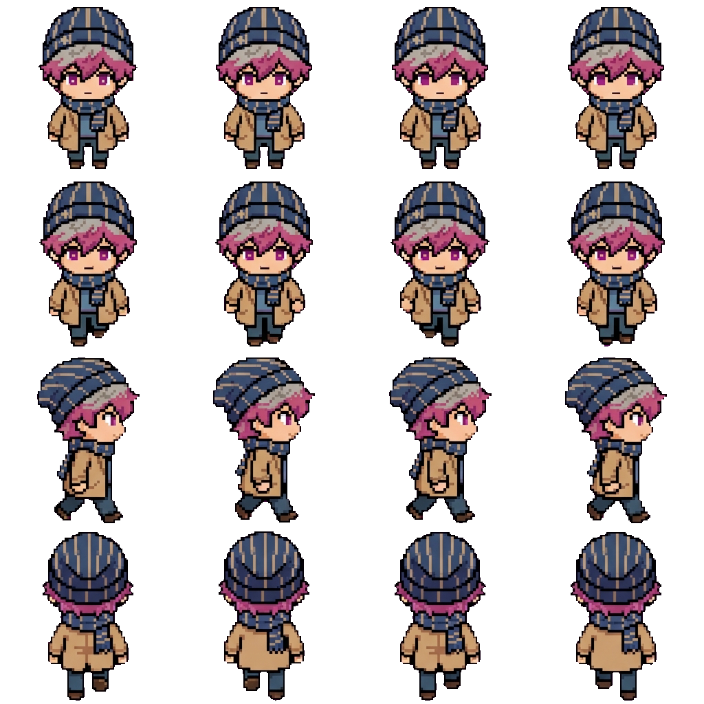 Ness movement sprite