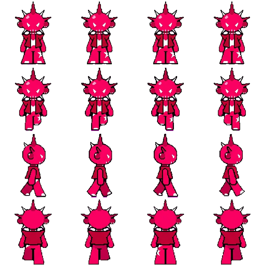 Red Travis movement sprite