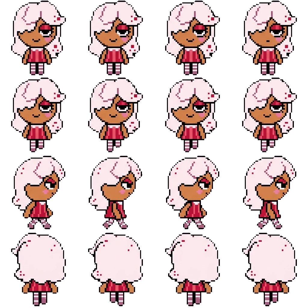 Ginger movement sprite