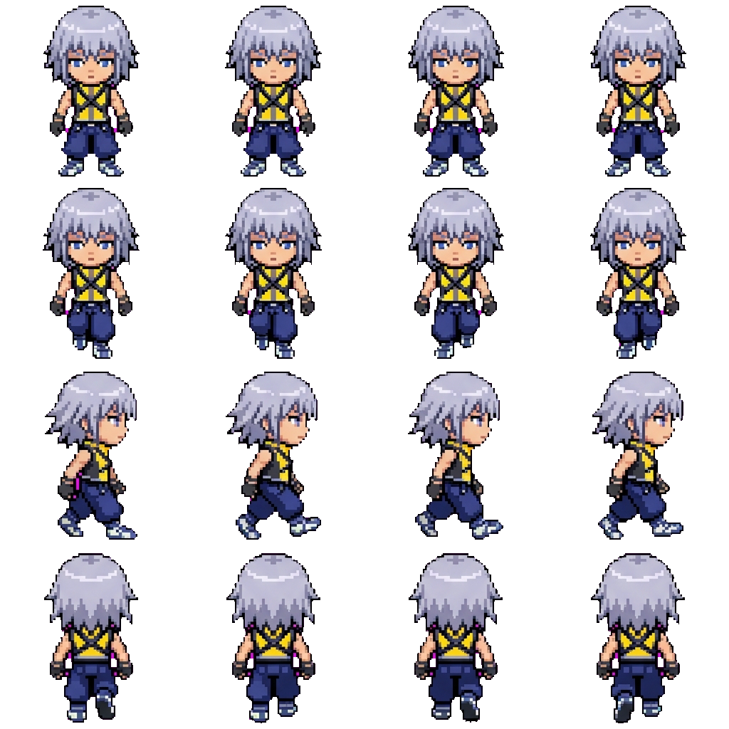 Riku movement sprite