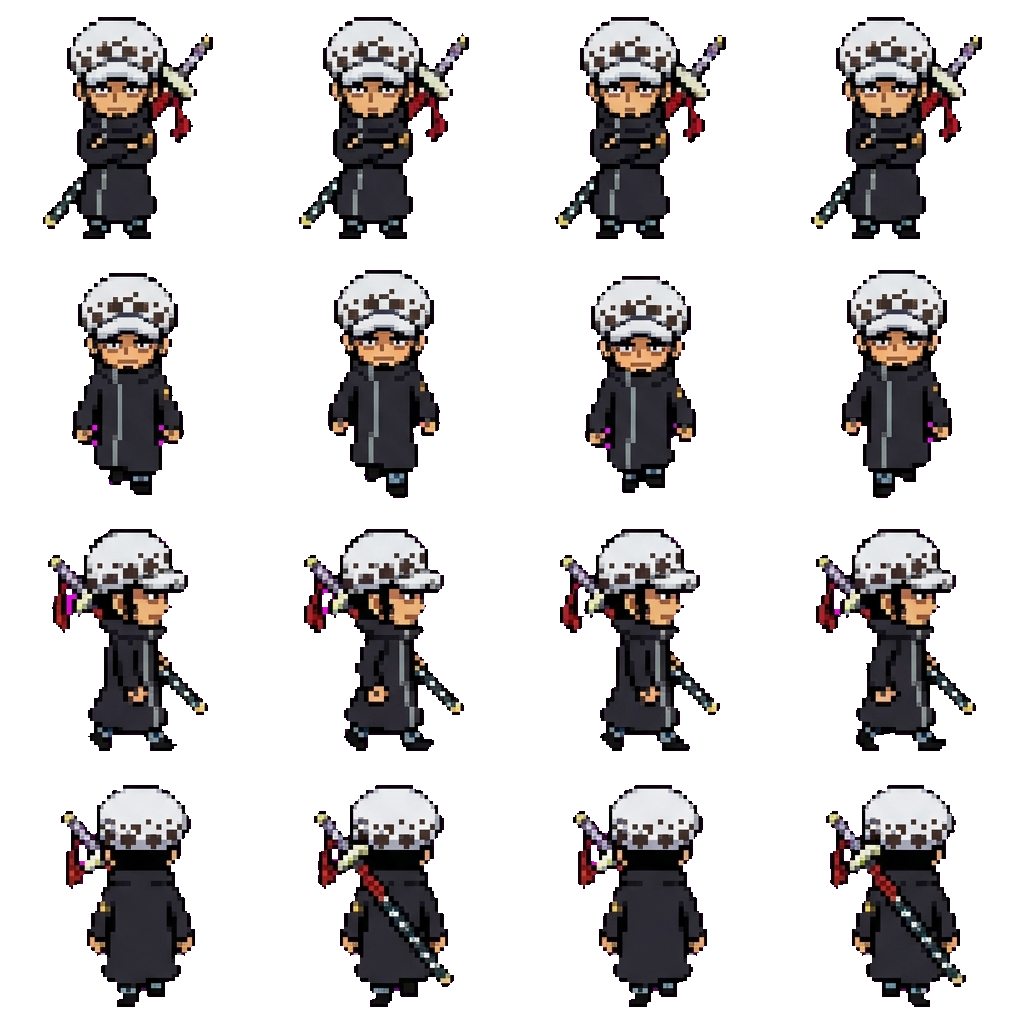 Trafalgar Law movement sprite