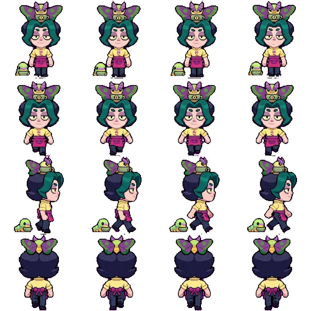 Vince movement sprite