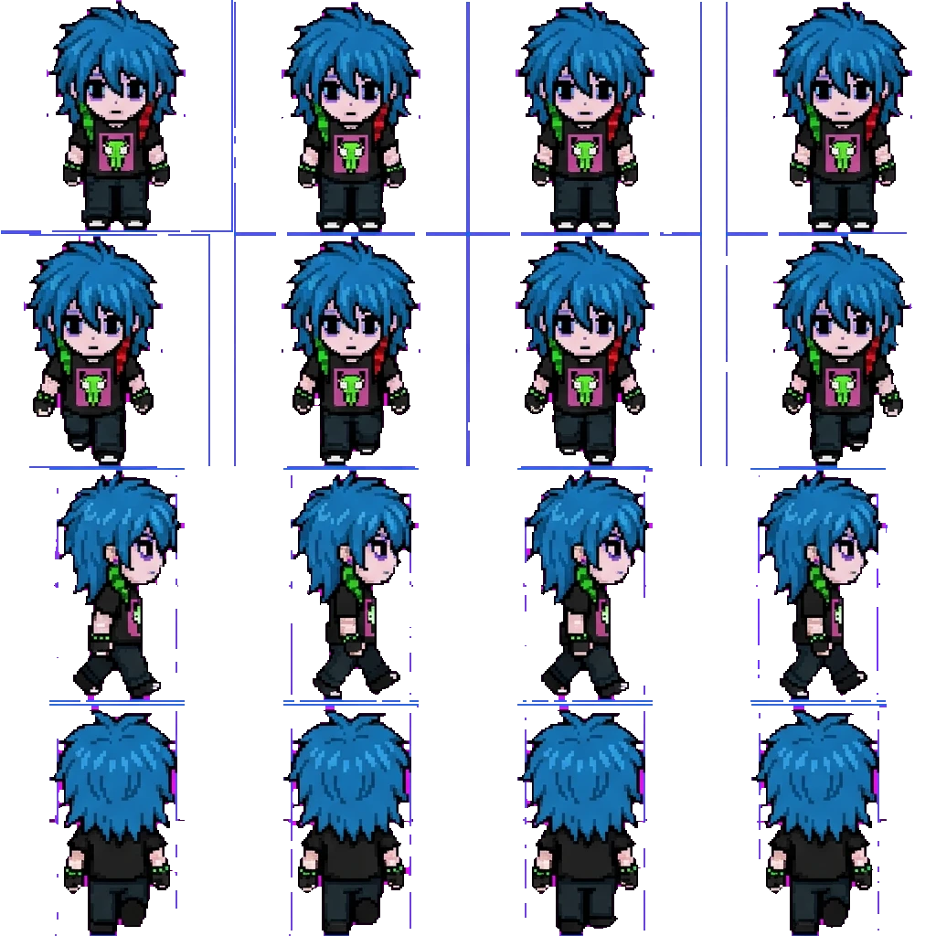 Sally movement sprite