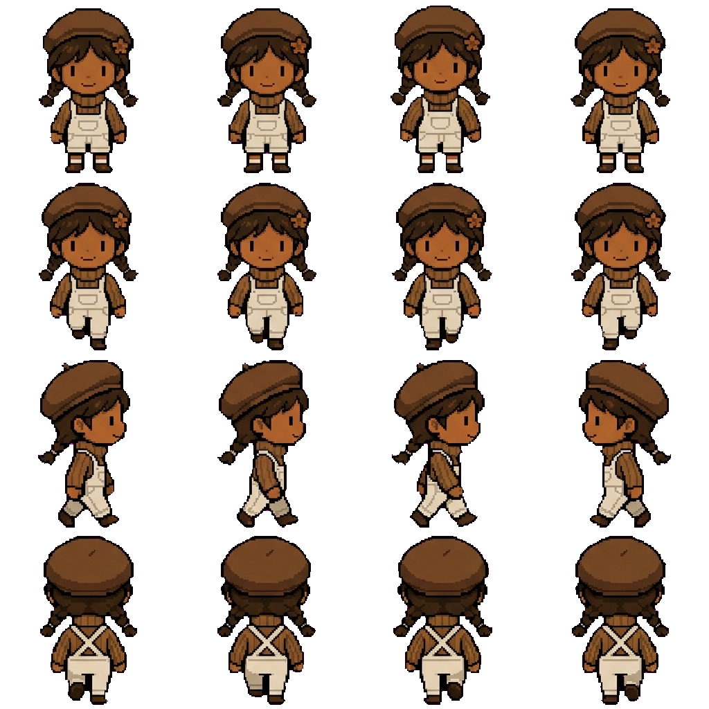 Yuyu movement sprite