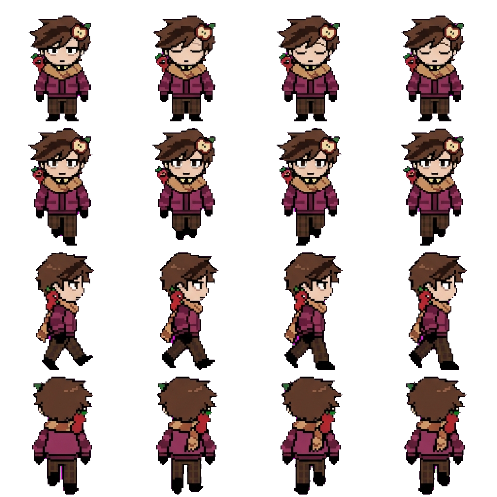 Oliver movement sprite