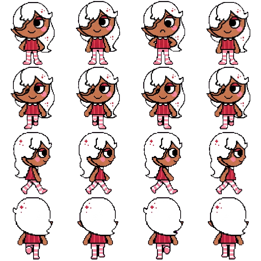 Ginger movement sprite