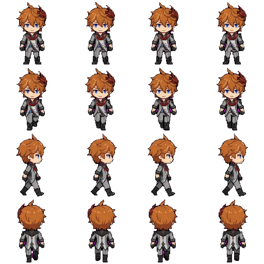 Tartaglia (Childe) (Ajax) movement sprite