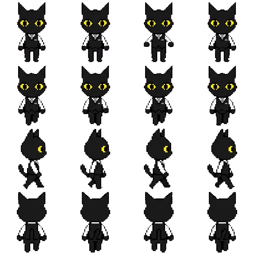 Secret Agent movement sprite