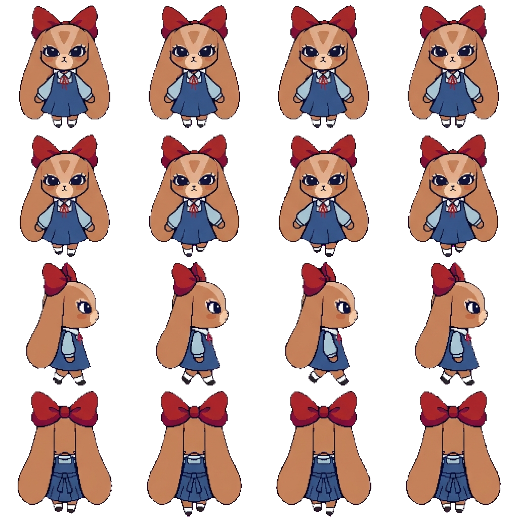 Maddie movement sprite