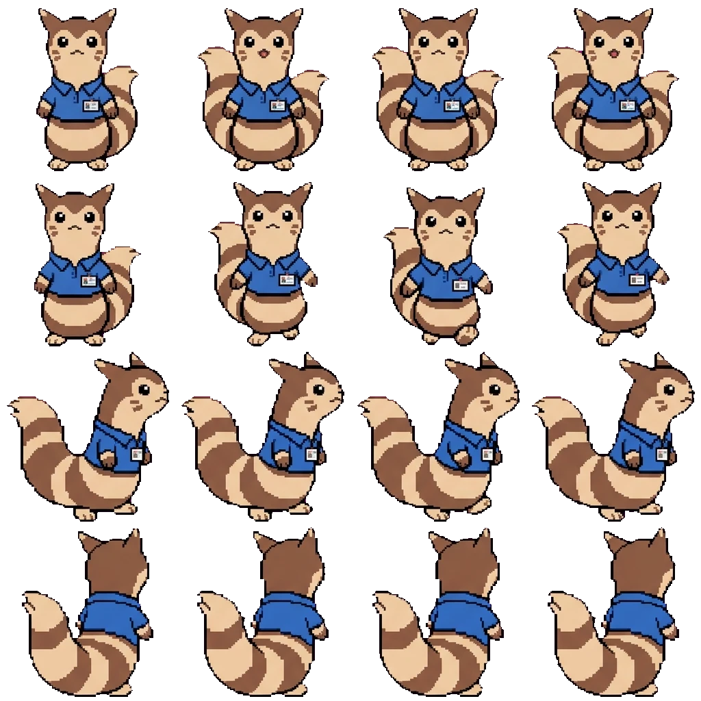 Furret movement sprite