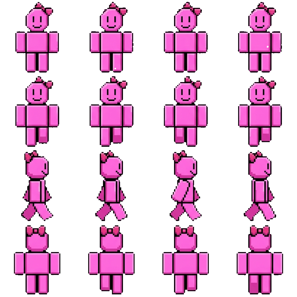 Pretty Princess movement sprite