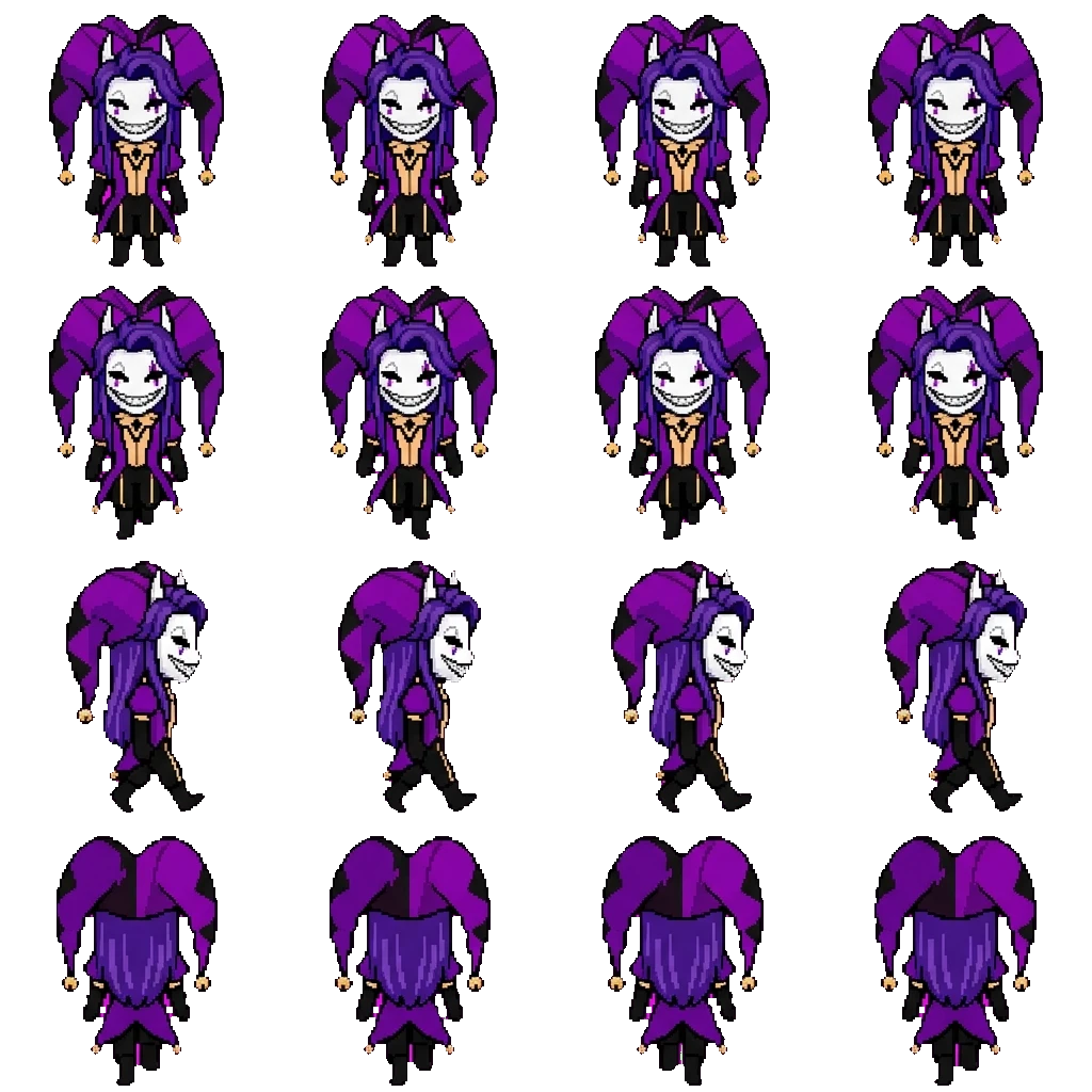 Jester movement sprite