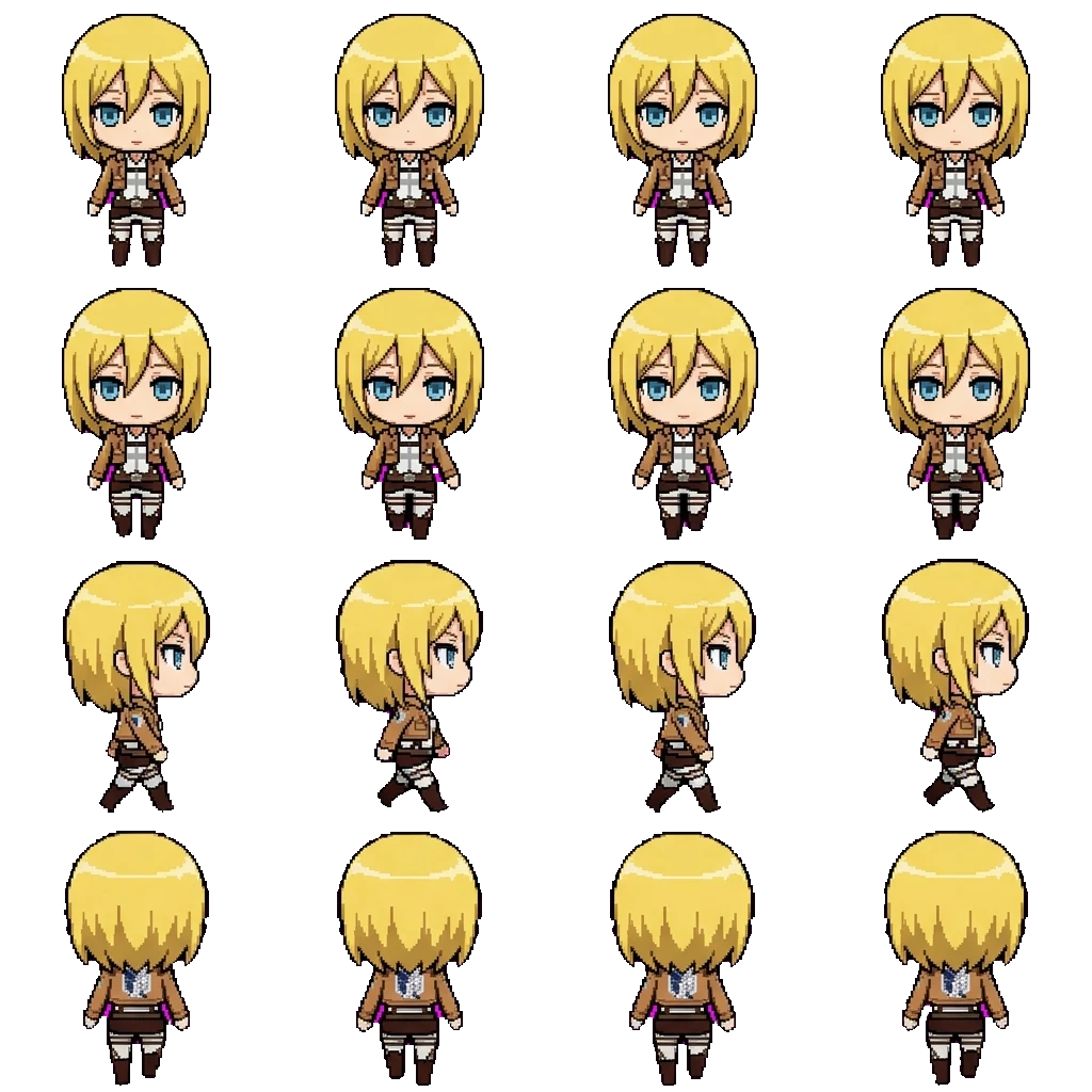 Historia Reiss movement sprite