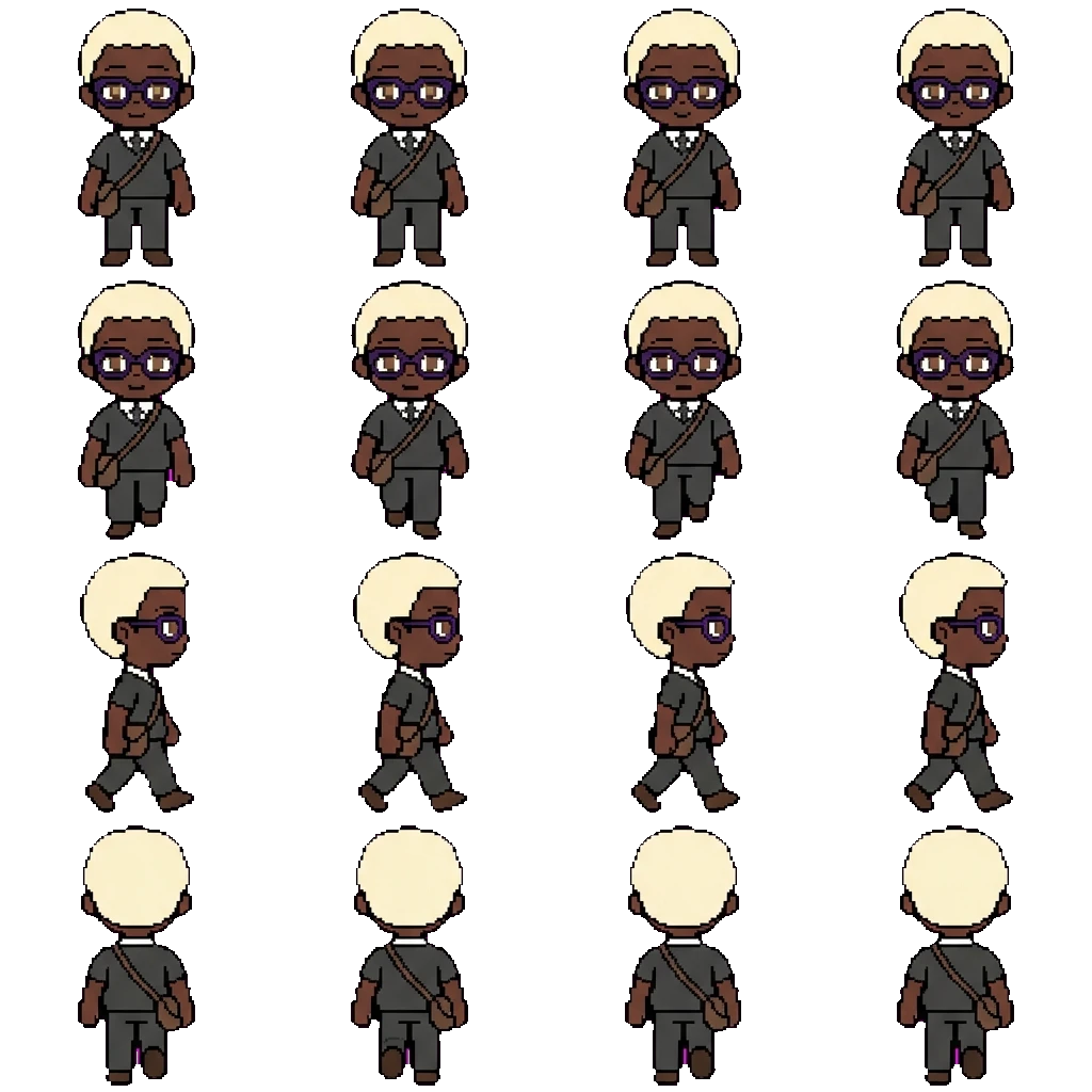 Mr. B movement sprite