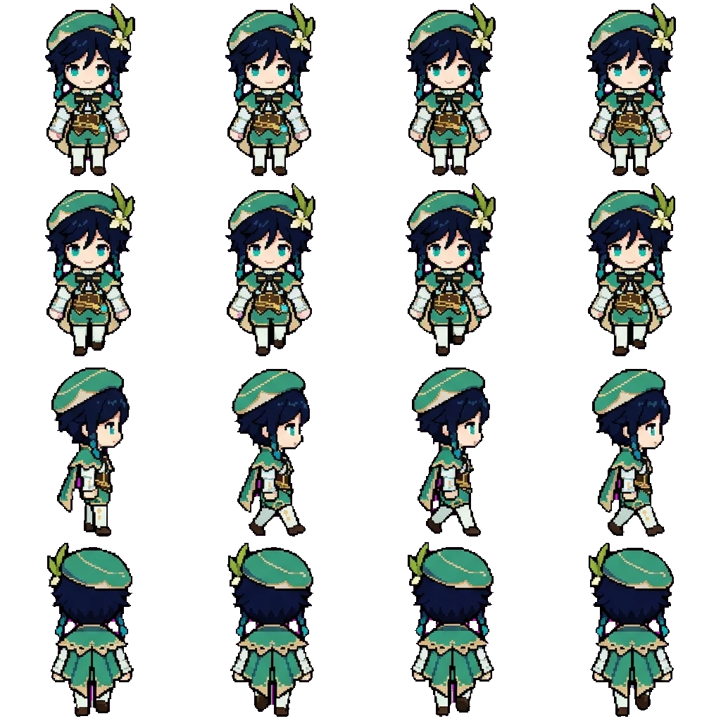 Venti movement sprite