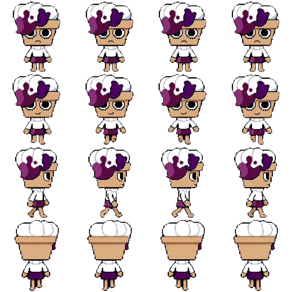 Brusha movement sprite