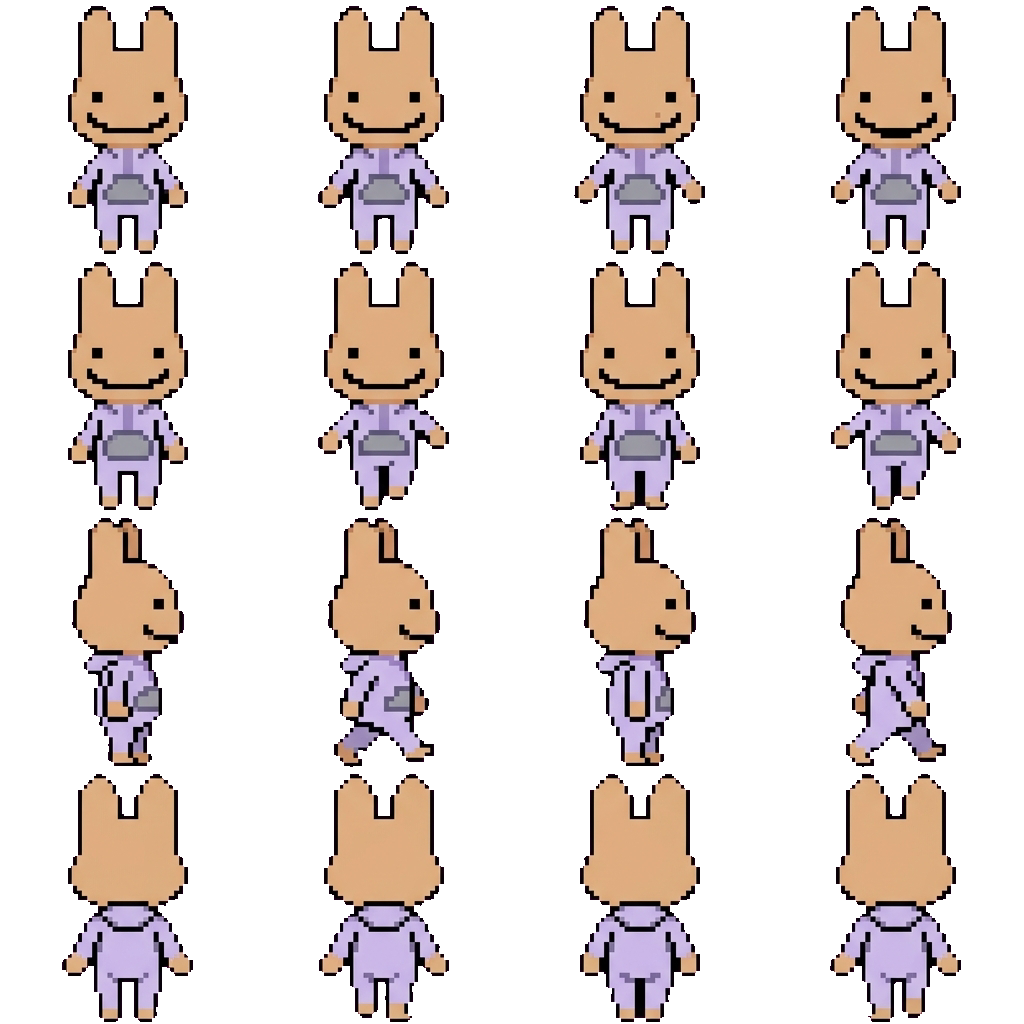 Intern movement sprite