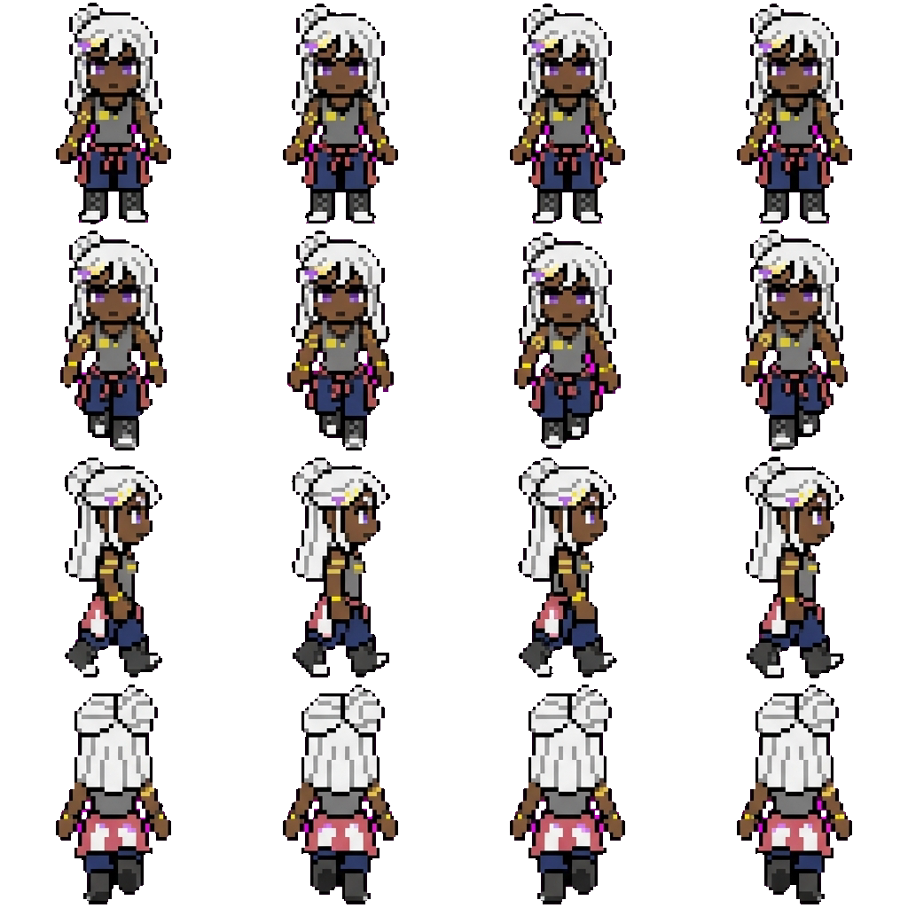 Violet movement sprite