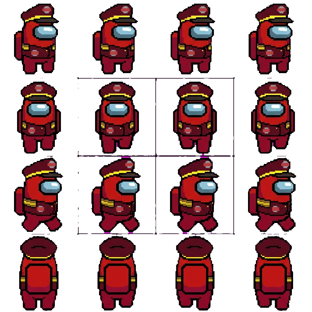 Rojo movement sprite