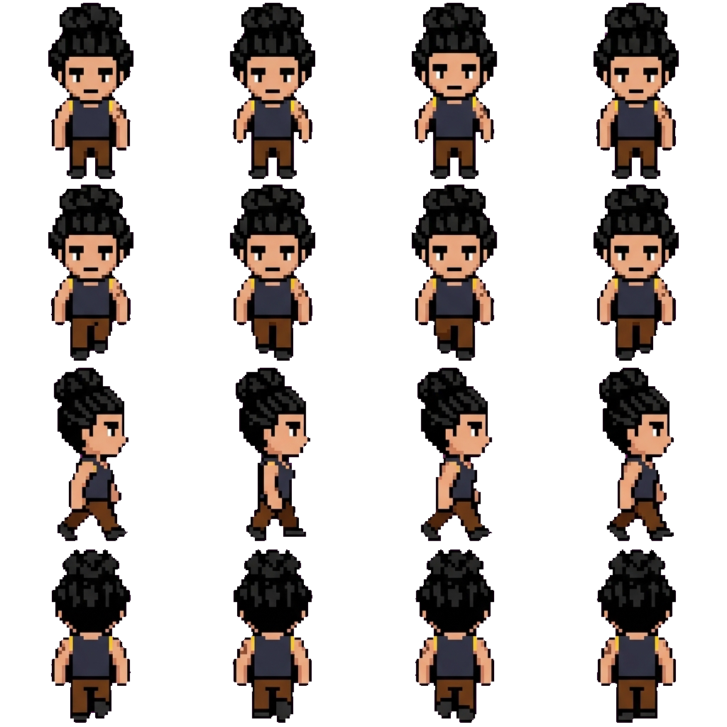 Levi Van Den Klauw movement sprite