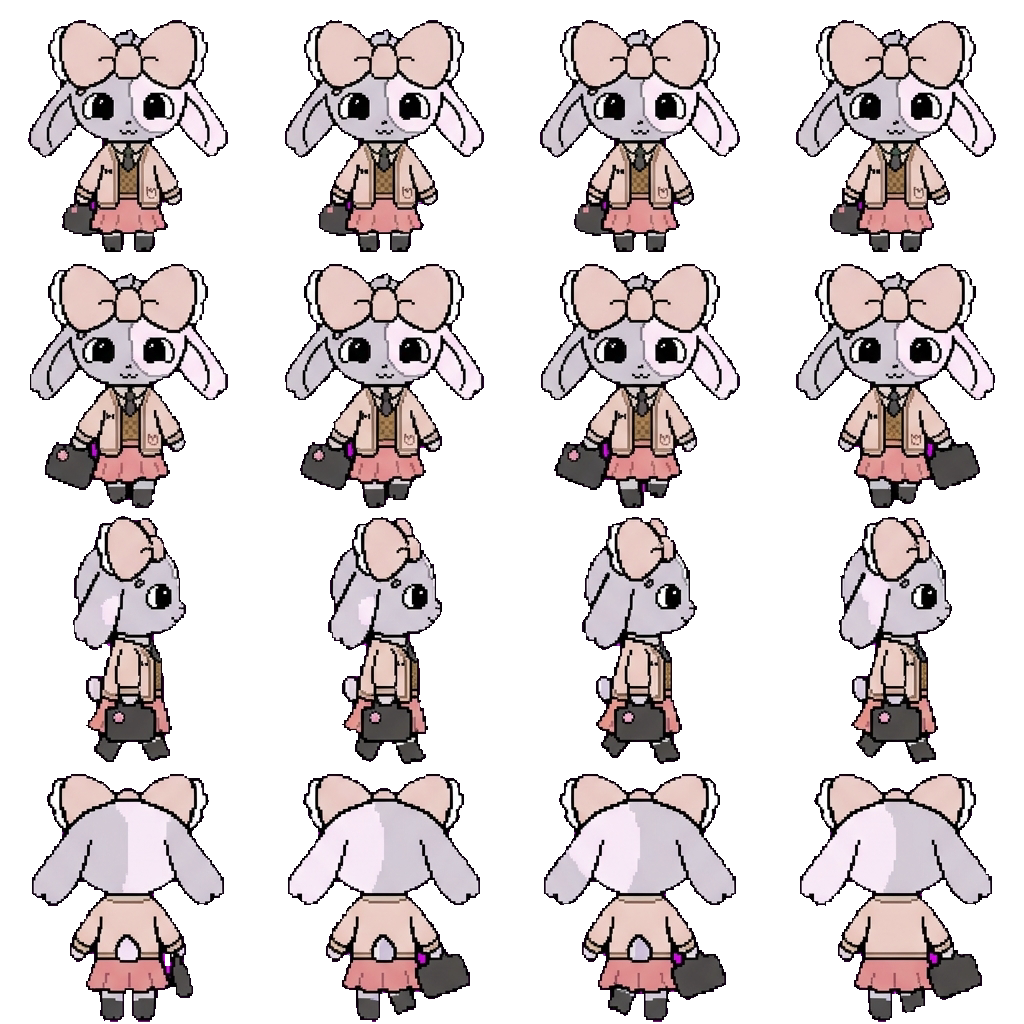 Amelia movement sprite