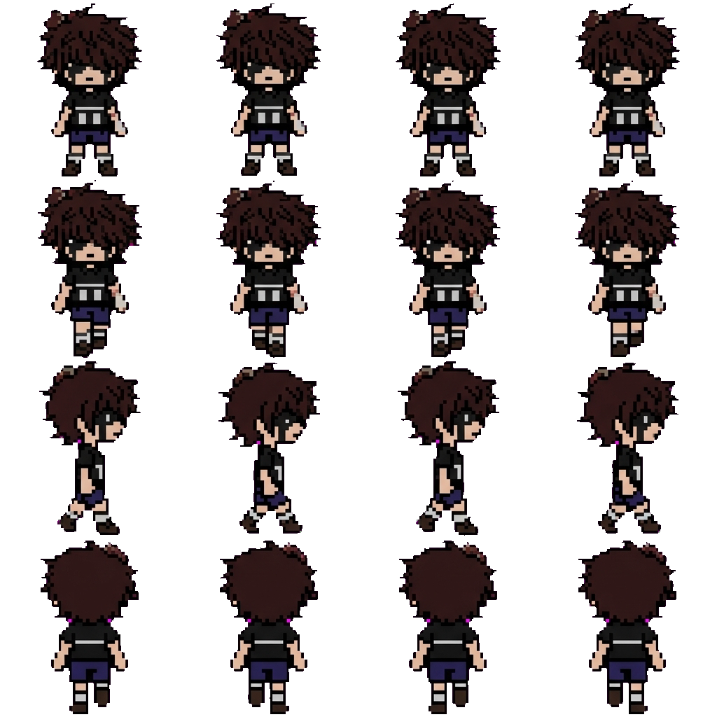 Evan movement sprite