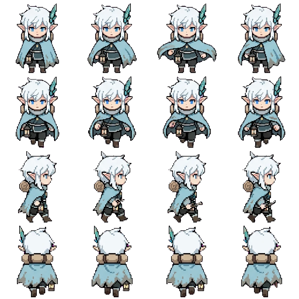 Elf movement sprite