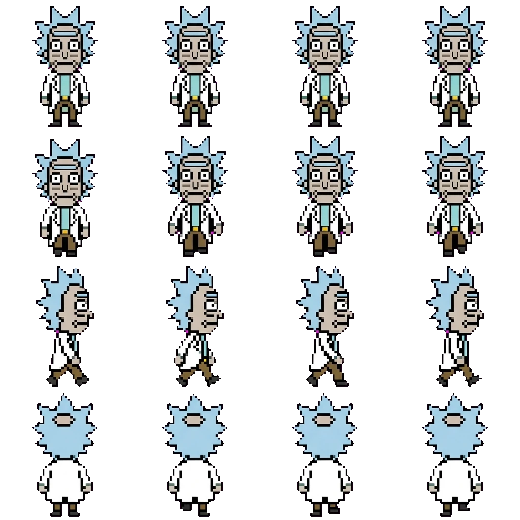 Rick movement sprite