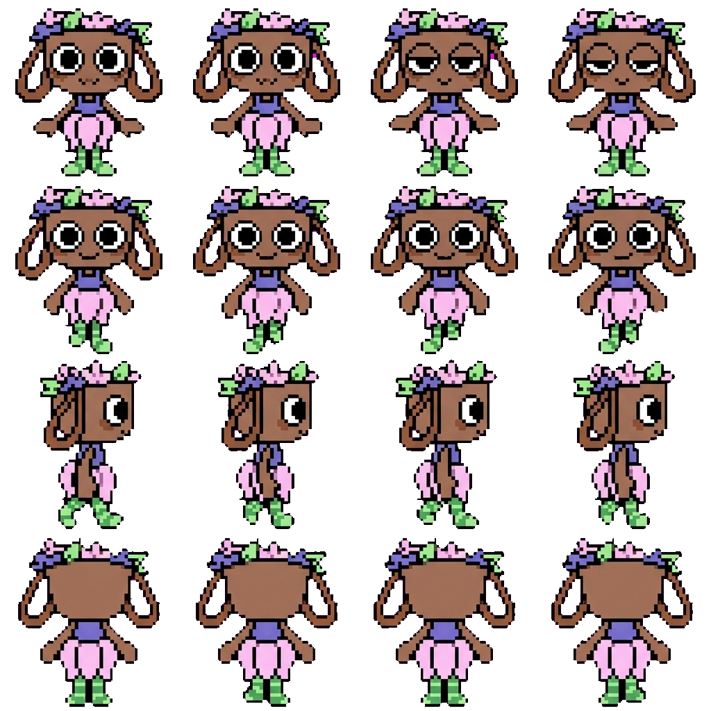 Bassie movement sprite
