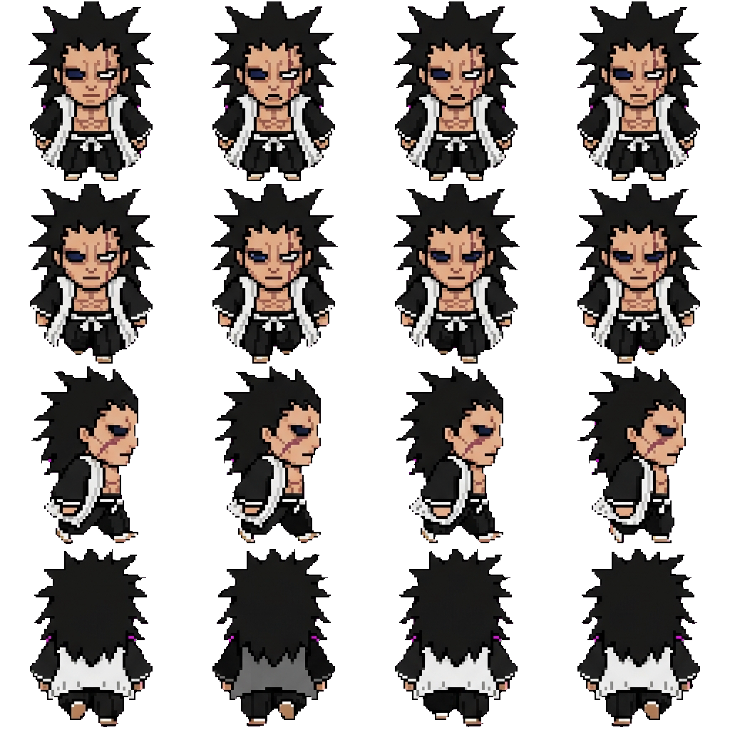 Kenpachi zaraki movement sprite