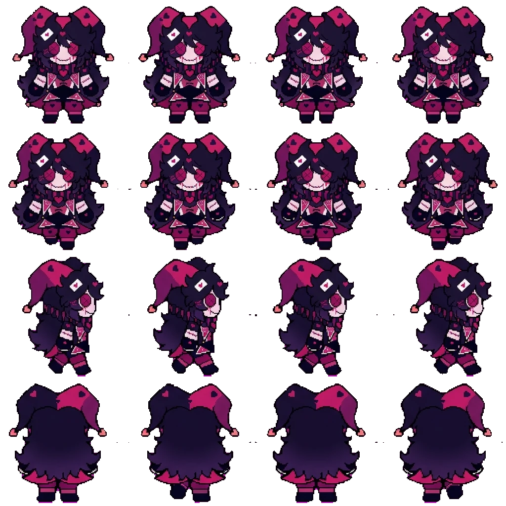 Jester.Heart ❤️ movement sprite