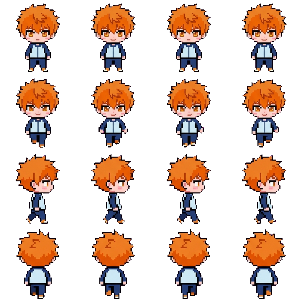 Kunigami. ♡ movement sprite