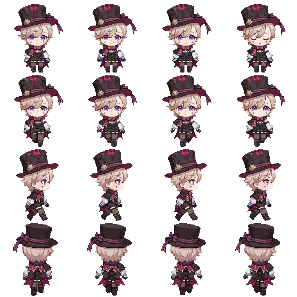 Lyney movement sprite