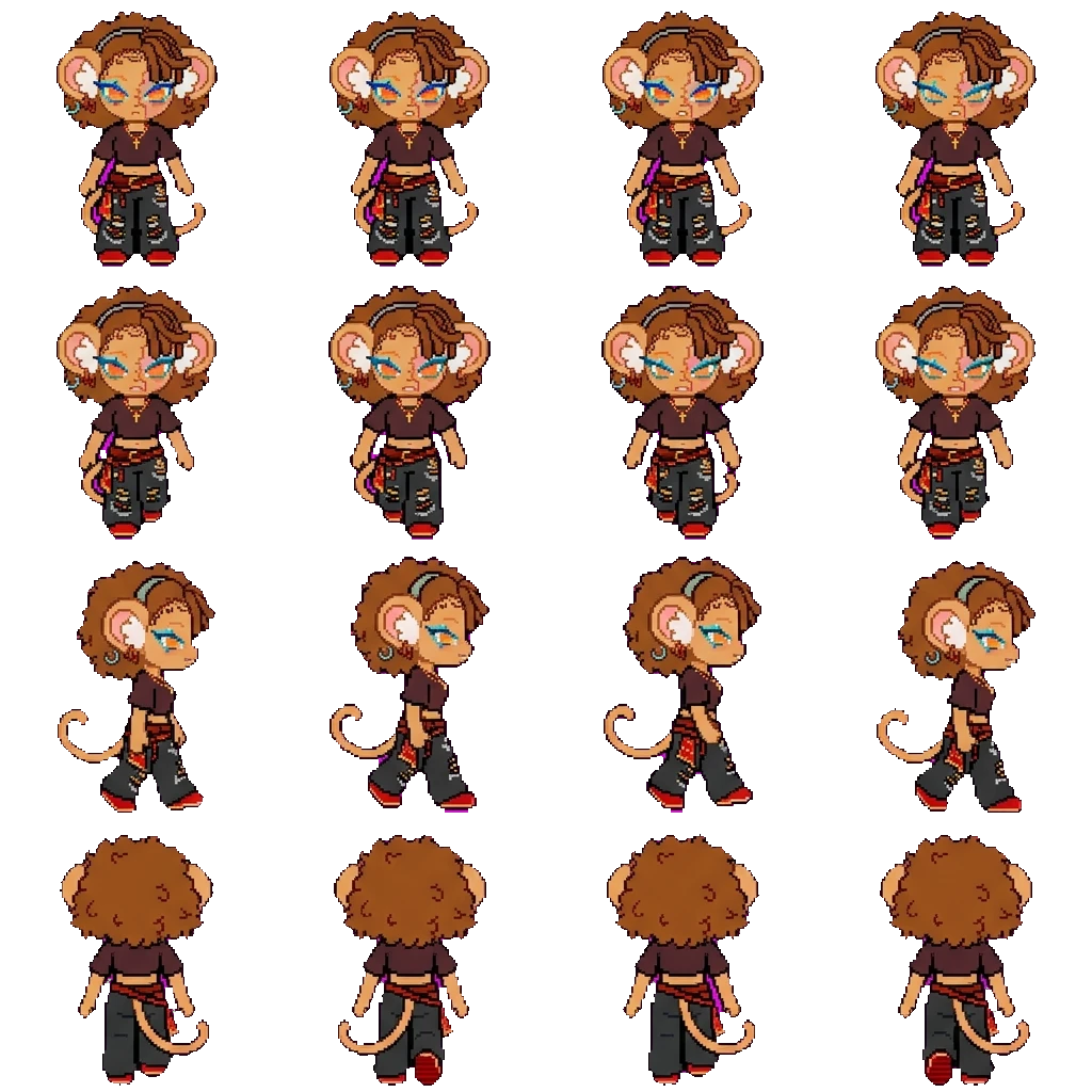 Marceline movement sprite