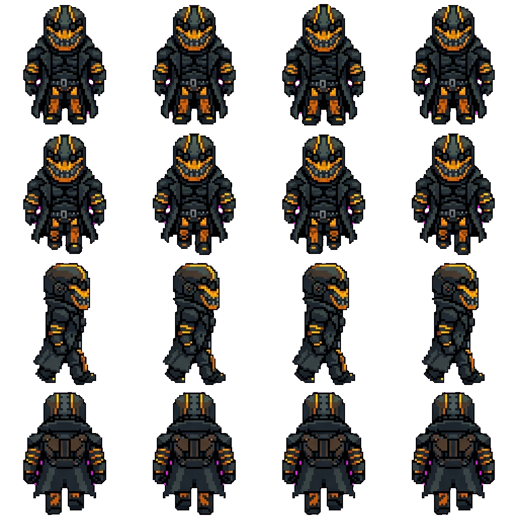 Smiles movement sprite