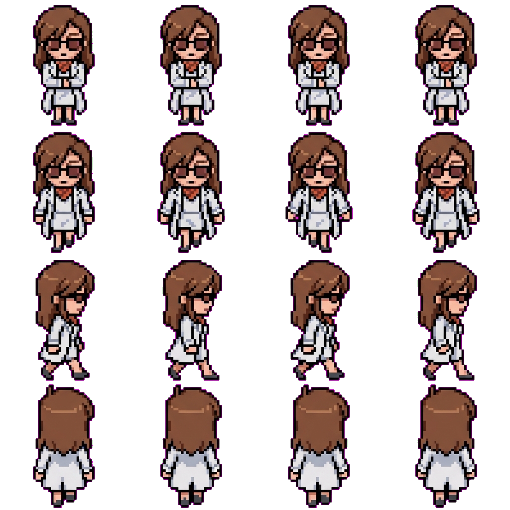 Джейн movement sprite