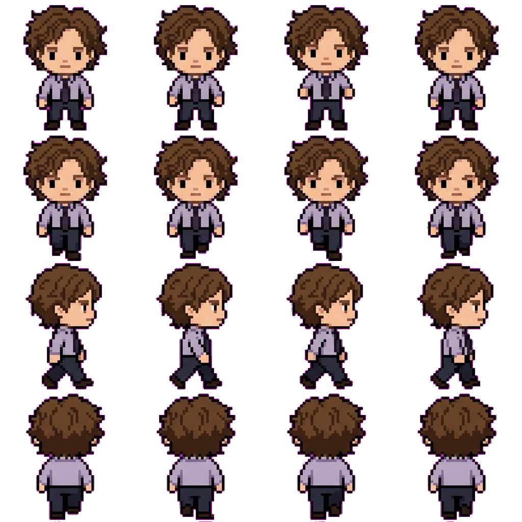 spencer reid movement sprite