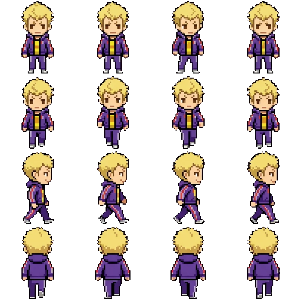 Ryuji Sakamoto movement sprite
