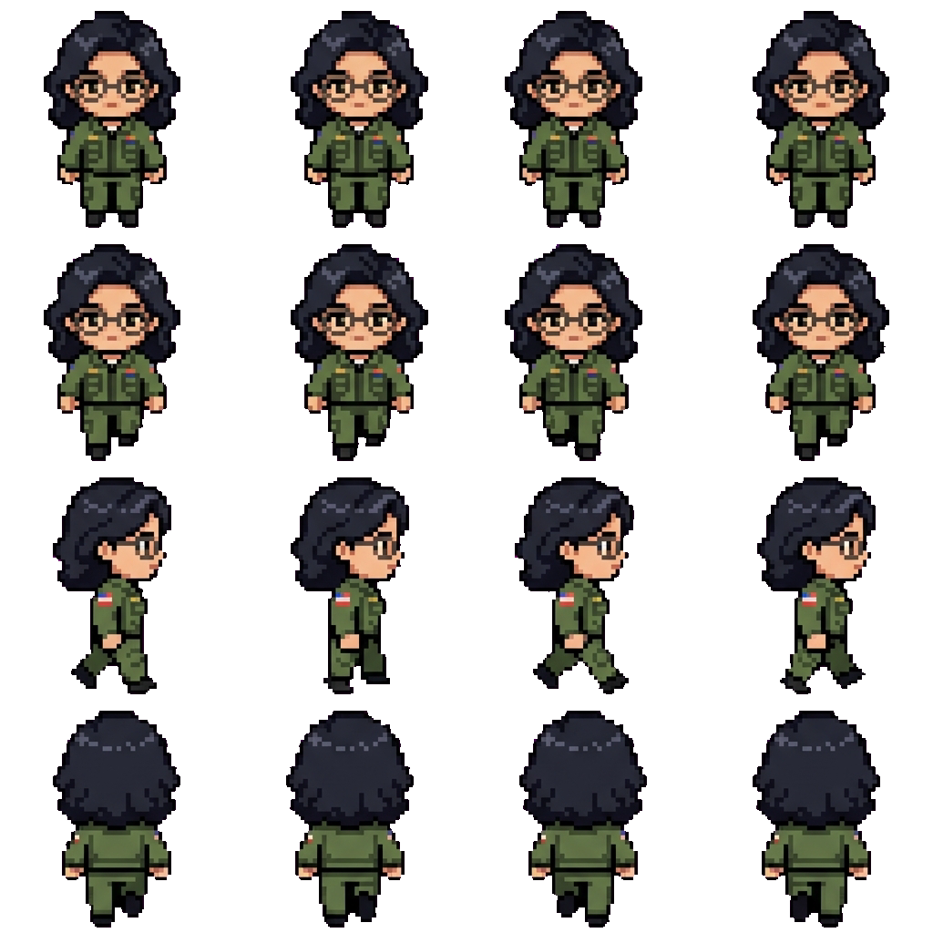 Regina Calhoun movement sprite