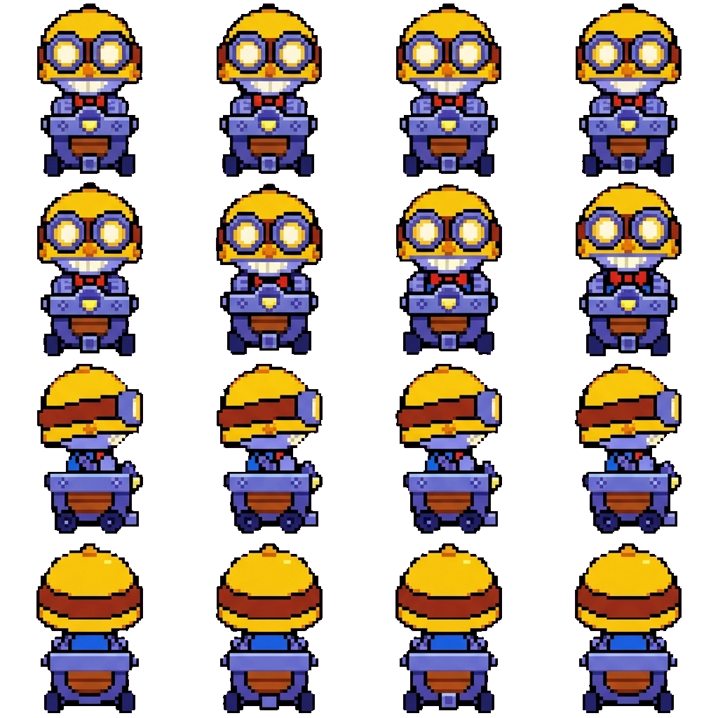 Carl movement sprite