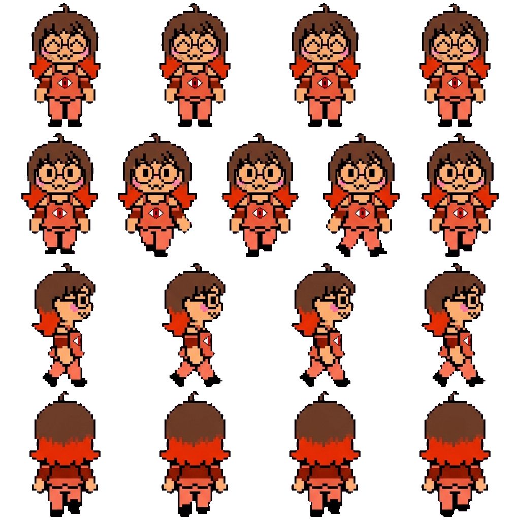 Olivia movement sprite