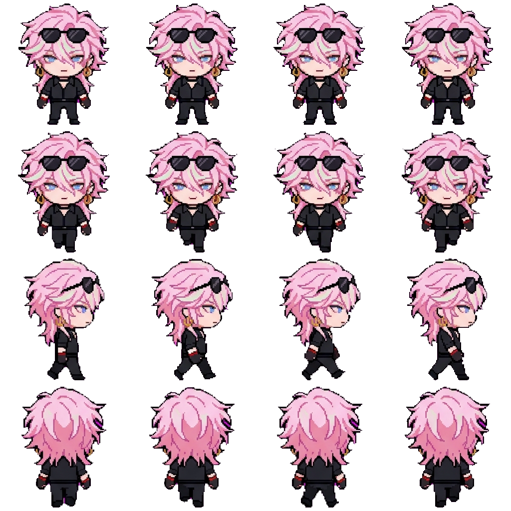 Леонардо movement sprite