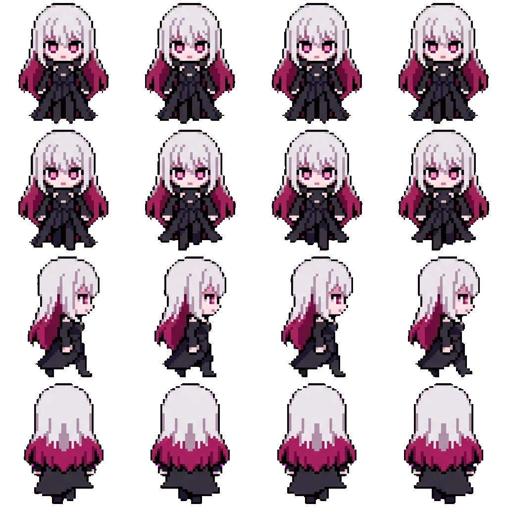 Velvet movement sprite
