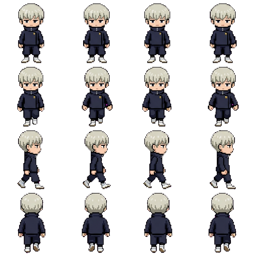 Toge Inumaki movement sprite