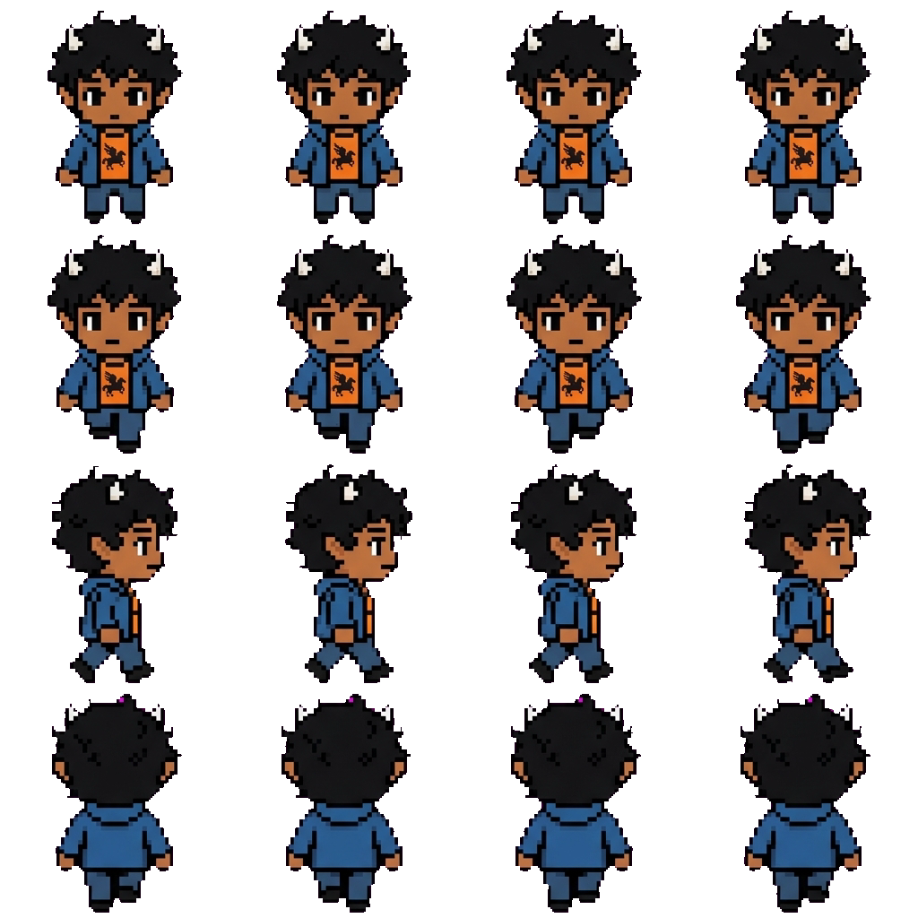 Grover Underwood movement sprite
