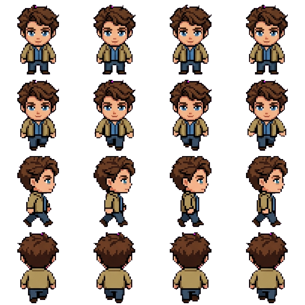 Karan Knights movement sprite