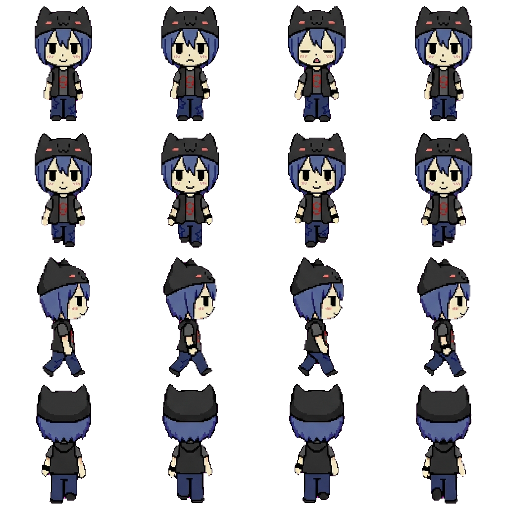 Sky movement sprite